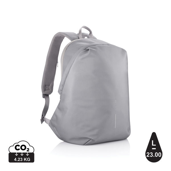 Sac à dos antivol Bobby Soft | Sac à dos publicitaire Gris