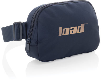 Sac banane/bandoulière rPET AWARE™ Aero publicitaire Bleu marine