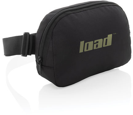 Sac banane/bandoulière rPET AWARE™ Aero publicitaire Noir