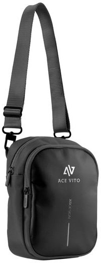 Sac bandoulière Boxy personnalisé Noir