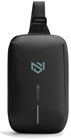 Sac bandoulière extensible étanche Urban entreprise Noir