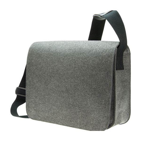 Sac bandoulière publicitaire | Benton Anthracite