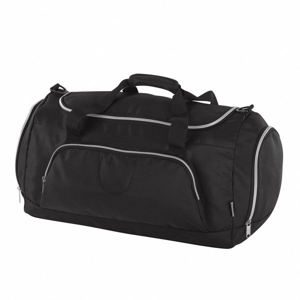 Sac de voyages noir en polyester 1000D