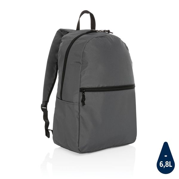 Sac à dos personnalisable en rPET Impact AWARE™ Anthracite