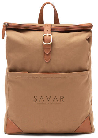 Sac à dos Sloane rPET RCS personnalisable Marron