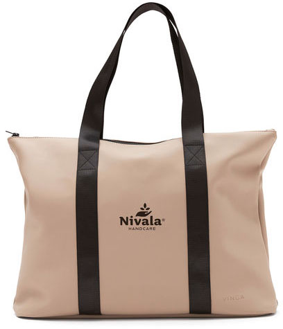 Sac fourre-tout Baltimore publicitaire Beige chiné