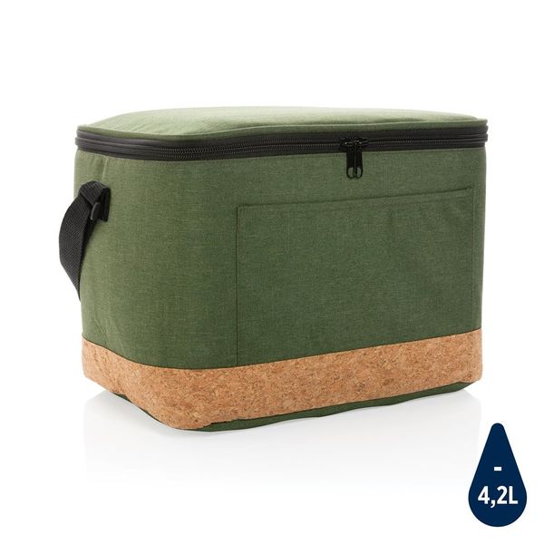 Sac isotherme personnalisé XL rPET two tone|Impact AWARE™ Green