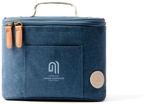 Sac isotherme vélo Sortino publicitaire Bleu