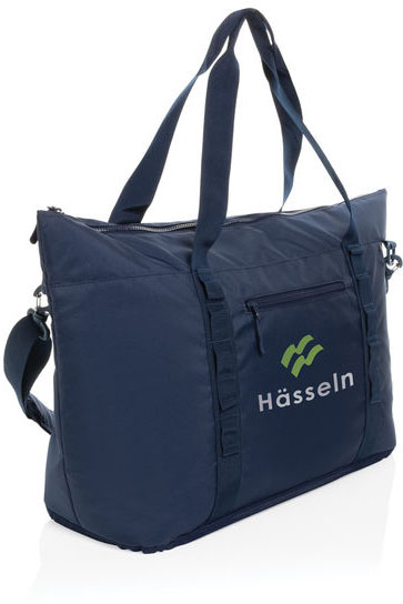 Sac isotherme XL rPET AWARE™ Sonny personnalisé Bleu marine