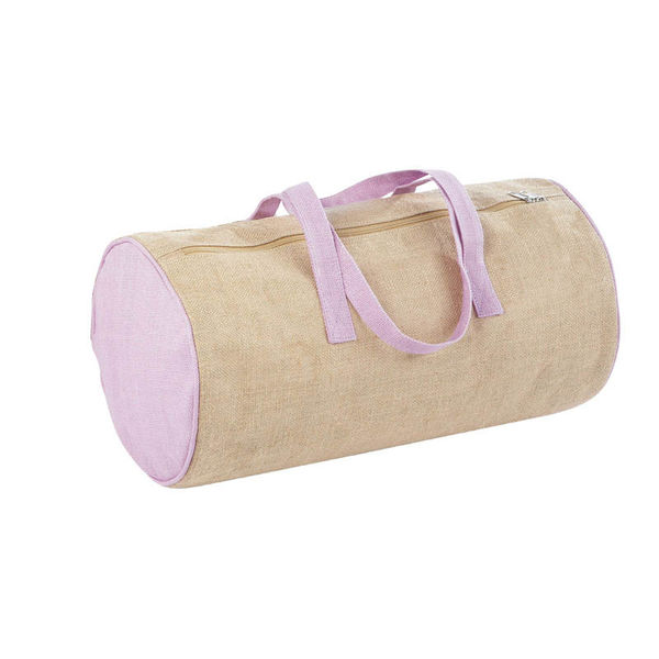 Sac polochon en toile de jute
