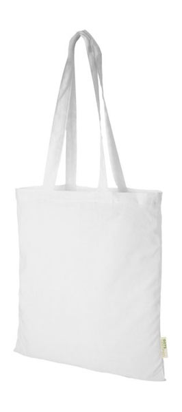 Sac shopping publicitaire en coton organique|Orissa Blanc