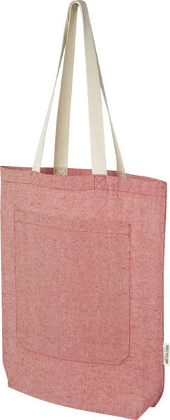 Sac shopping coton recyclé publicitaire | Pheebs Rouge