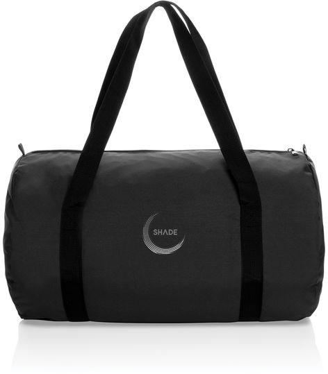 Sac de sport pliable rPET AWARE™ Dillon personnalisable Noir