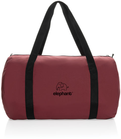Sac de sport pliable rPET AWARE™ Dillon personnalisable Rouge