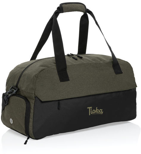 Sac de sport rPET AWARE™ Kazu personnalisé Vert