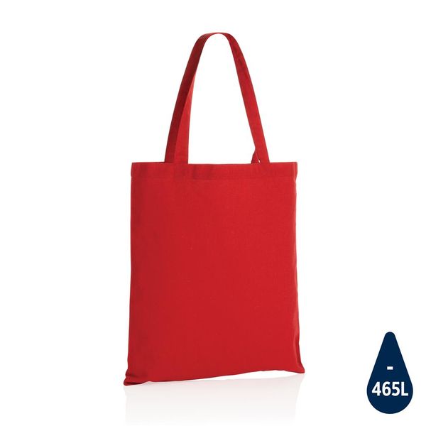 Sac tote bag à personnaliser en coton recyclé 145 gr Impact AWARE™ Red