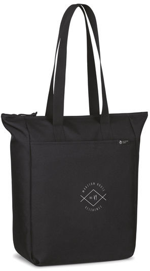 Sac tote zip rPET AWARE™ Renew personnalisable Noir