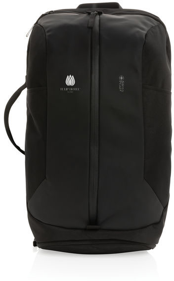 Sac travail/gym Swiss Peak rPET AWARE™ entreprise Noir