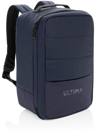 Sac voyage cabine rPET AWARE™ Armond publicitaire Bleu marine