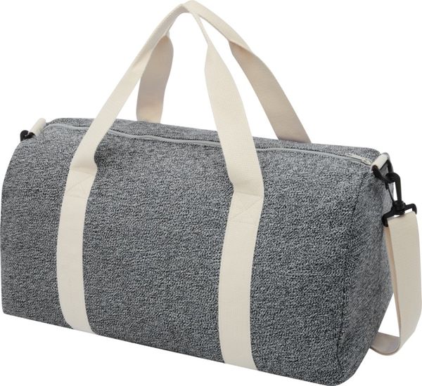 Sac de voyage en polyester et coton recyclé|Pheebs Noir chiné