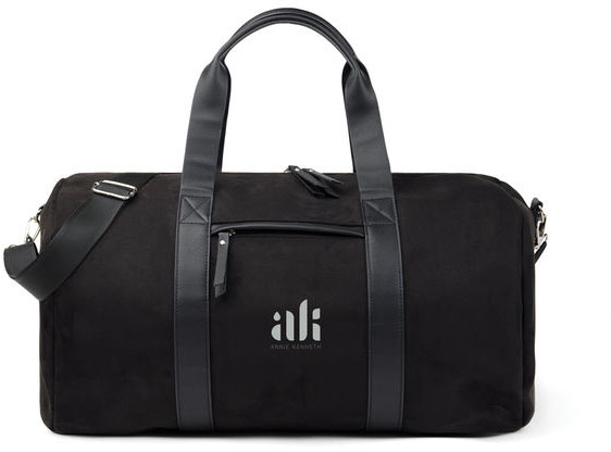 Sac week-end polyester recyclé RCS Marlow personnalisable Noir