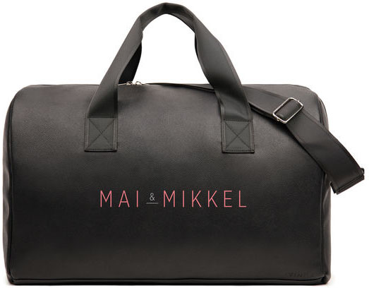 Sac week-end PU recyclé RCS Bermond personnalisé Noir