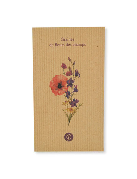 Sachet graines personnalisable petit 55x55 - Objet Publicitaire Nature