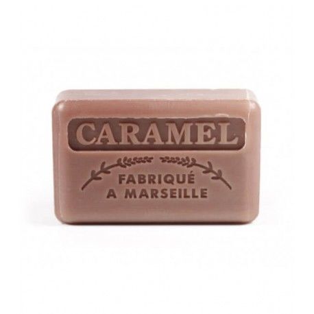 Savonnette personnalisable artisanale Marseille 125gr Marron