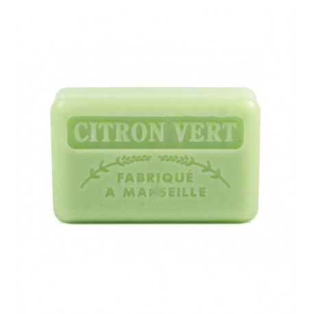 Savonnette personnalisable artisanale Marseille 125gr Vert