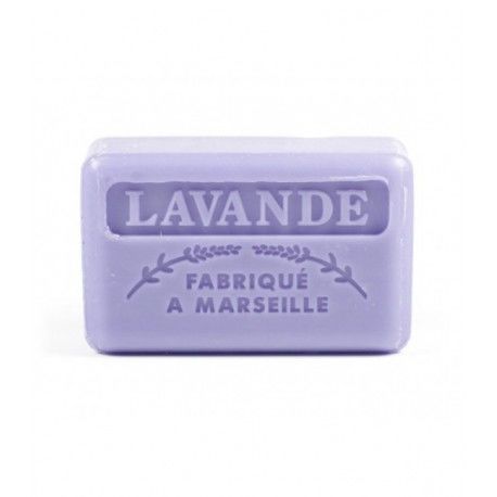 Savonnette personnalisable artisanale Marseille 125gr Violet