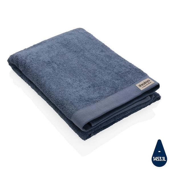 Serviette de bain personnalisable|Ukiyo Sakura AWARE™ Blue