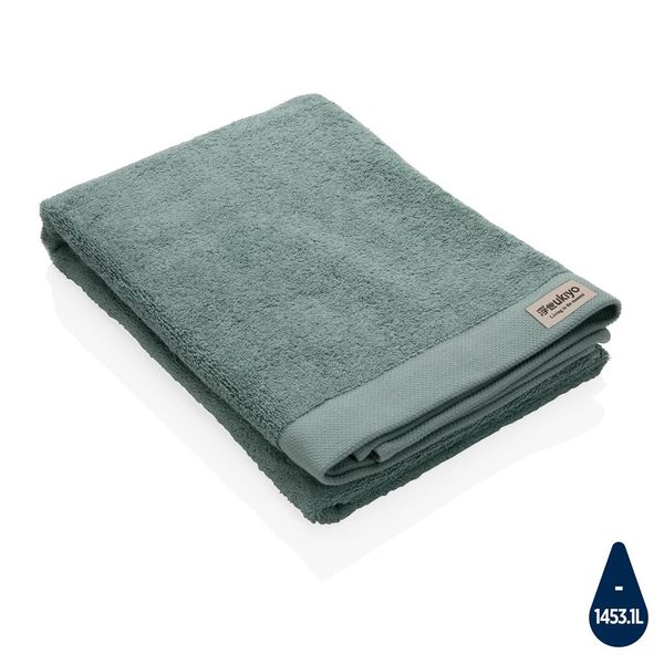 Serviette de bain personnalisable|Ukiyo Sakura AWARE™ Green