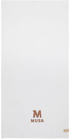 Serviette Birch 70×140 personnalisable Blanc