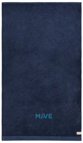 Serviette Birch 90×150 publicitaire Bleu