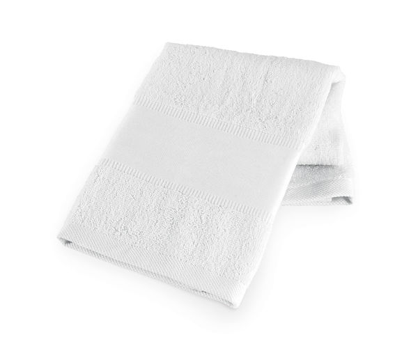 Serviette de sport personnalisée Blanc