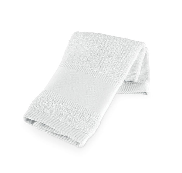 Serviette de sport pour entreprise Blanc