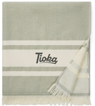 Serviette éponge hammam Tolo personnalisée Vert