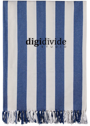 Serviette hammam GRS Ornos entreprise Bleu