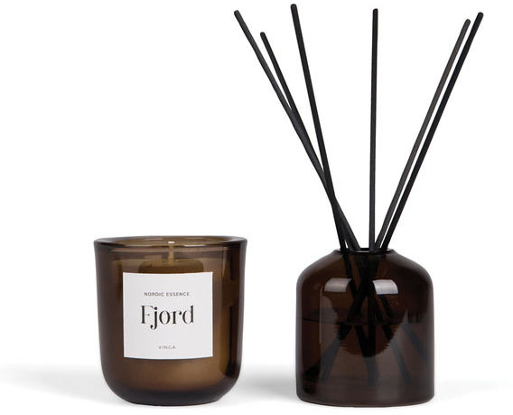 Set ambiance essence Nordic publicitaire Bleu