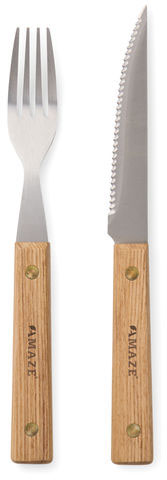 Set de couverts 8 pcs Paso entreprise Marron