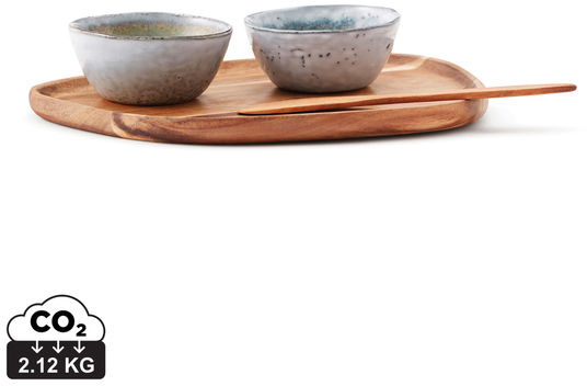 Set à tapas Nomimono publicitaire Beige