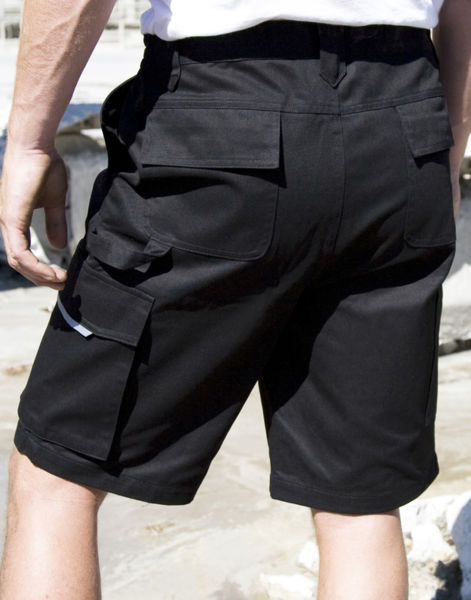 Short publicitaire workwear | Action Short Black