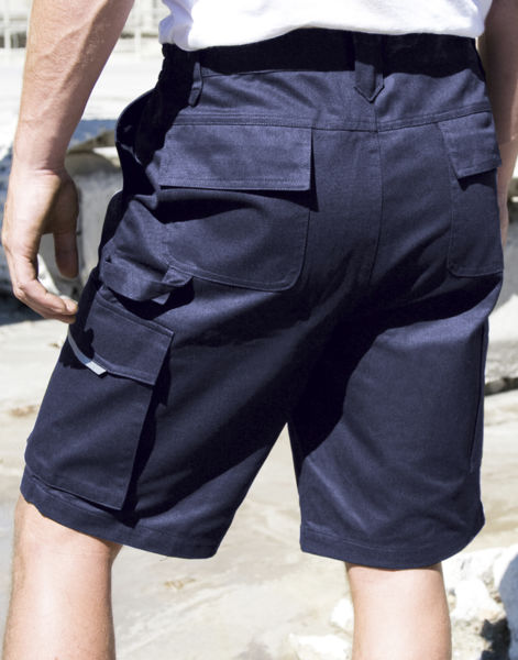 Short publicitaire workwear | Action Short Navy