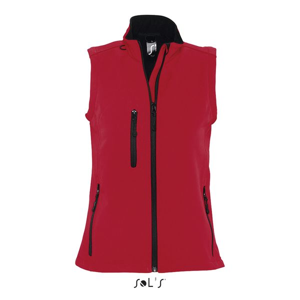 Softshell personnalisable | Rallye F Rouge piment