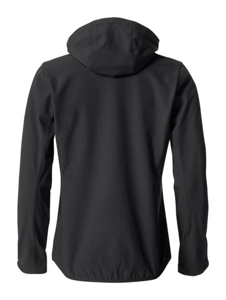 Softshell personnalisé | Basic Hood W Black