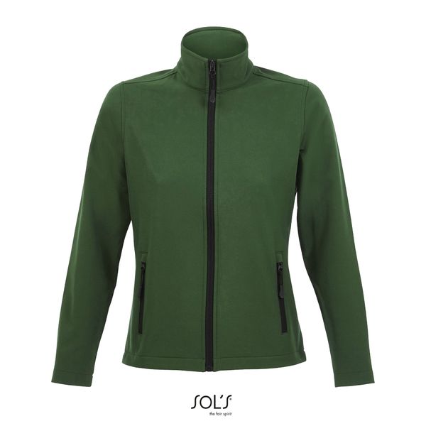 Softshell personnalisé | Race F Vert bouteille