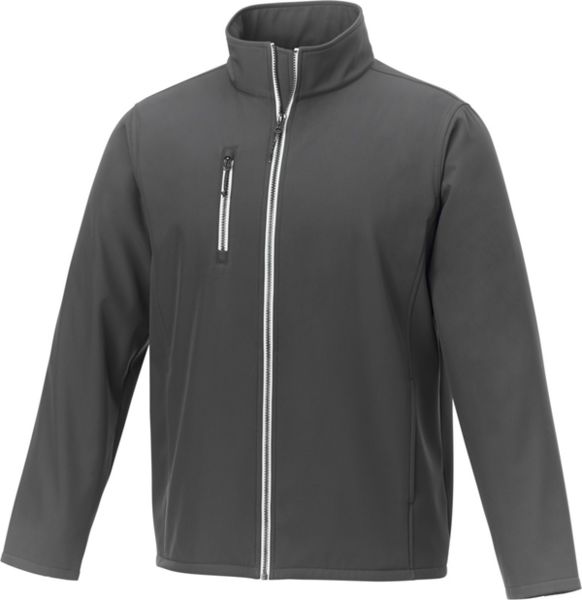 Softshell personnalisée | Orion M Gris moyen