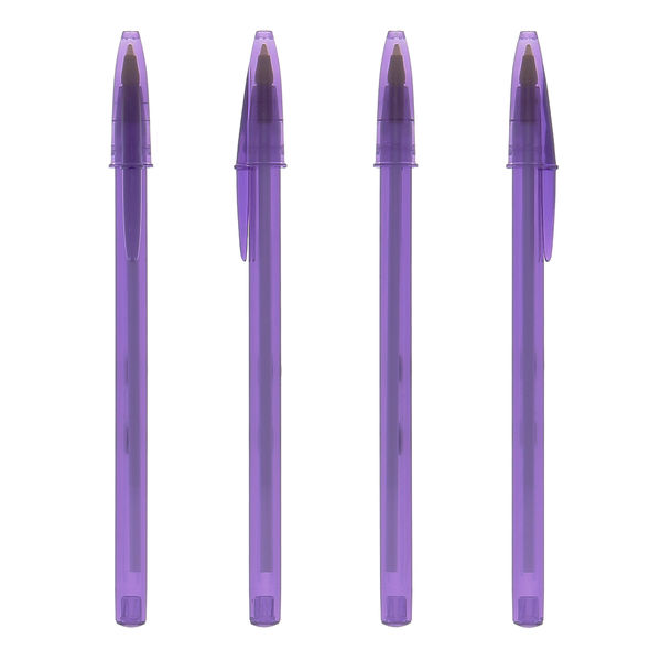 Stylo BIC® personnalisé | BIC® Style Clear Purple