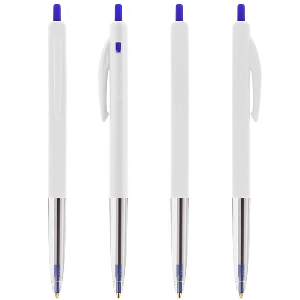 Stylo BIC® publicitaire | BIC® M10® Clic Blanc