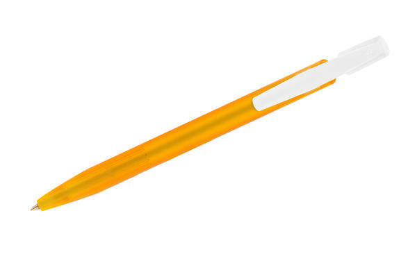 Stylo BIC® publicitaire | BIC® Media Clic Bille Orange frost